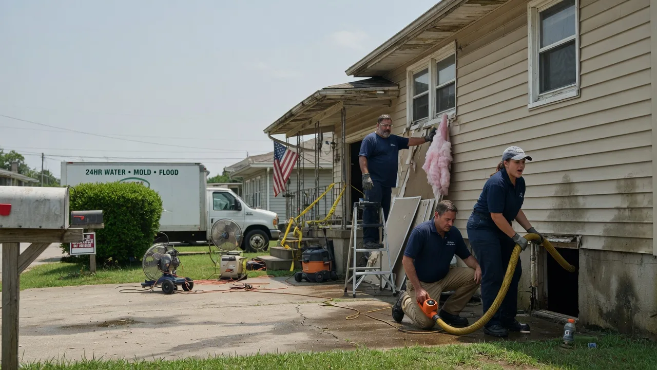 Water Damage Repair in Milton, IL near me